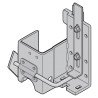Plaque de base suspension basse ferrure L Gauche Hormann Référence 3041594