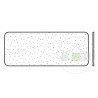 Vitre simple synthétique structure cristalline pour vitrage de section type A, 3mm Hormann Référence 3041270