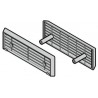 Grille d'aération pour porte sectionnelle 13mm Hormann Référence 3041095 pour ALR 30