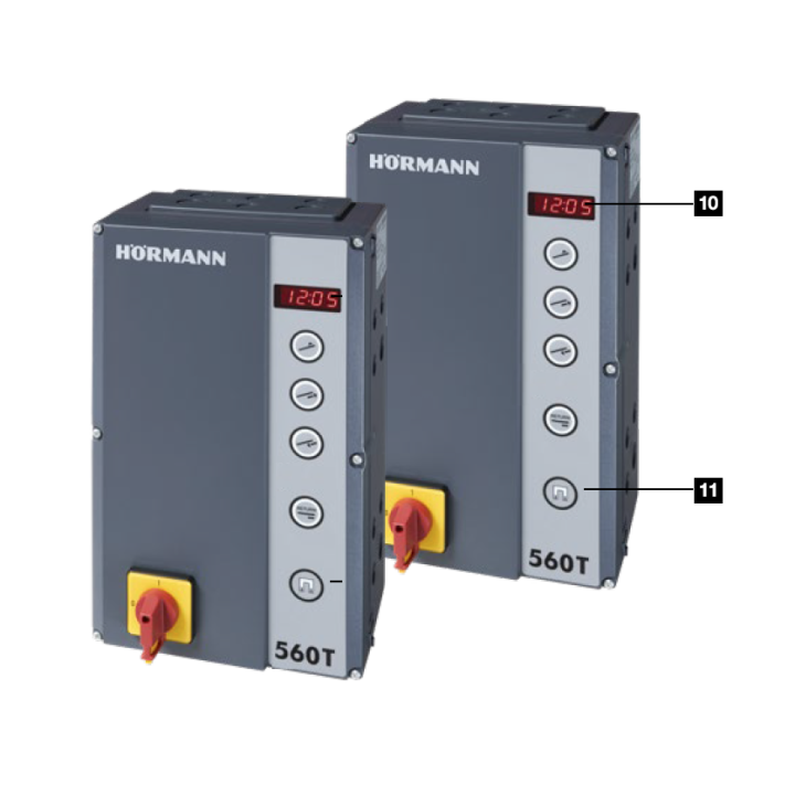 Armoire de commande pour quai niveleur Hormann 560 T
