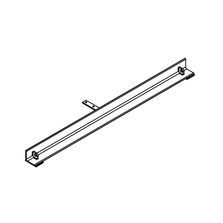 Traverse de vérin NW2000 RAL 5002 pour niveleur de quai Hormann HTL2 Référence 311726