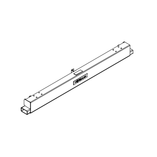 Traverse avant de vérin NW2000 RAL 5002 pour niveleur de quai Hormann HTL2 Référence 310991