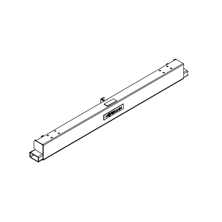Traverse avant de vérin NW2100 RAL 5002 pour niveleur de quai Hormann HTL2 Référence 310992
