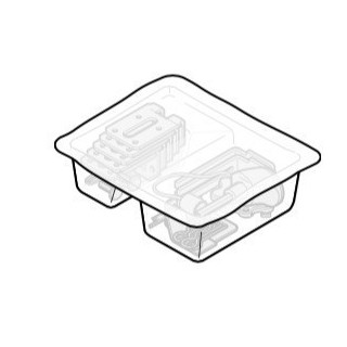 Boite de montage de porte Berry N80 Hormann Référence 872883
