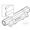 Tablier HR 120 A SB Ral 5010 Hormann Référence 9800769