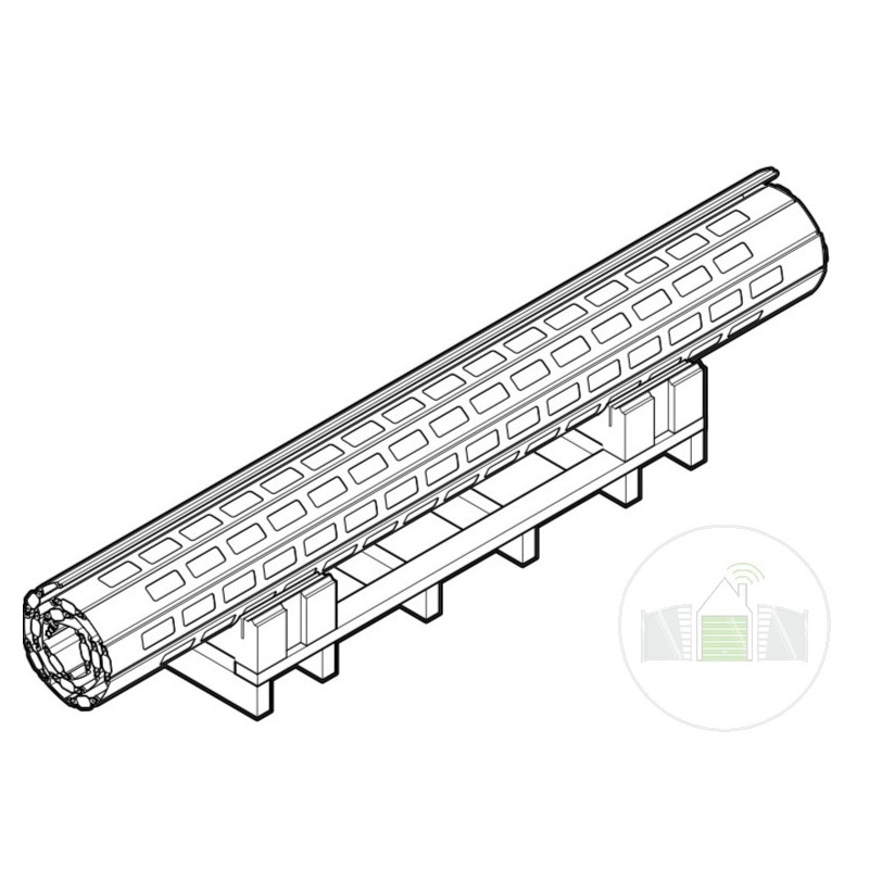 Tablier Grille HG 75 SB Hormann Référence 9800892