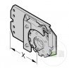 Sécurité de rupture de ressort droite tailles 2, 4, 6 Hormann Référence 3044641