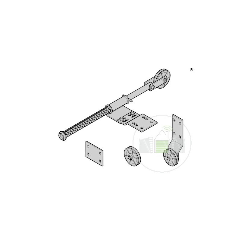 Kit pour sécurité de position de câble droite, types de ferrure N, H Hormann Référence 3044695