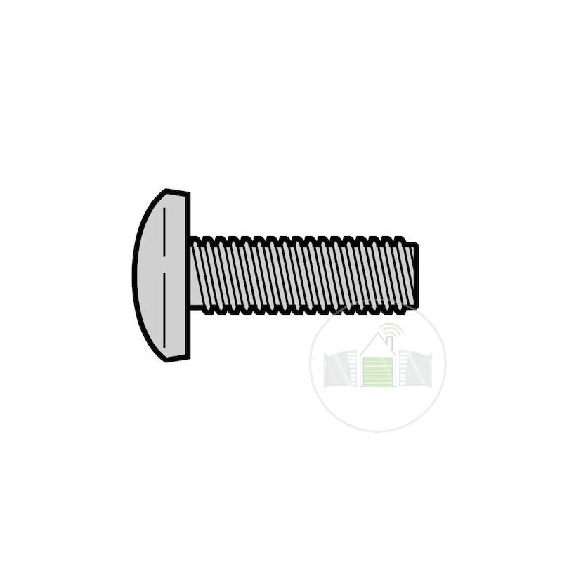 Lot de 10 vis à tête goutte-de-suif M8 x 65 Hormann Référence 3041408