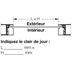 vitre hublot hormann porte de garage