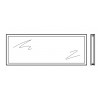 Vitre double synthétique 26mm Transparente S2 Hormann Référence 3095243
