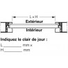 vitre hublot double porte de garage hormann