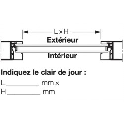 vitre hublot double porte de garage hormann