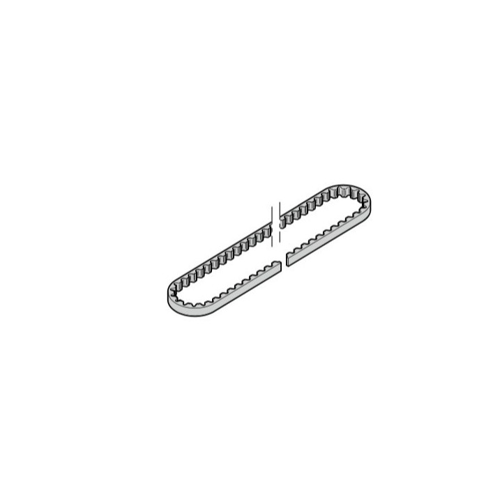 Courroie dentée pour rail FS60 moyen SupraMatic Hormann Référence 438696