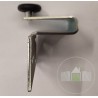 pour porte de garage sectionnelle support de roulette gauche hormann