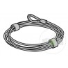 Câble de traction diam 4mm pour tambours d'enroulement avec terminal Hormann Référence 3094621