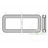 Vitre double en verre, P4A pour portes à rainures Hormann Référence 3098352