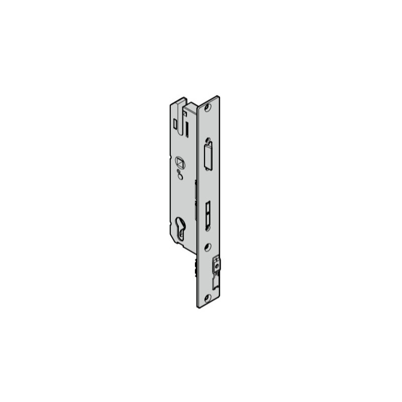 Serrure DIN droite multipoint, fonction antipanique B pour porte sectionnelle Hormann Référence 3093771